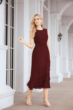 Robe de soirée deux pièces Sunnderly, coupe trapèze, pour la mère de la mariée, référence SY28072