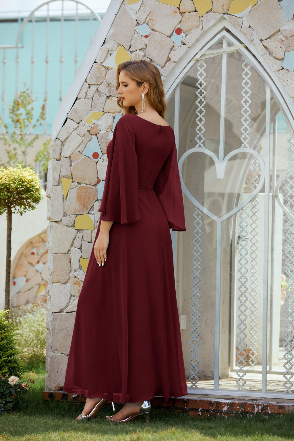 Vestidos de fiesta para la madre de la novia de Sunderly, vestido formal de graduación para invitada de boda SY28012