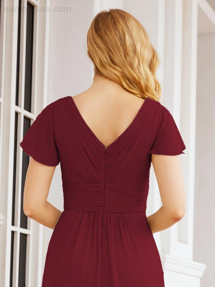 Vestidos de fiesta formales Baoleely para madre de la novia, con mangas cortas, vestido de dama de honor 28047 