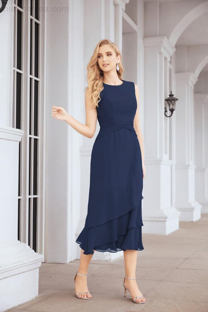 Robe de soirée deux pièces Sunnderly, coupe trapèze, pour la mère de la mariée, référence SY28072