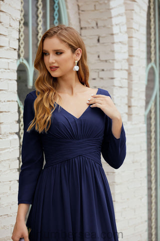 Baoleely Bridesmaid Dress Chiffon Formal Party Dress Evening Dress 28016