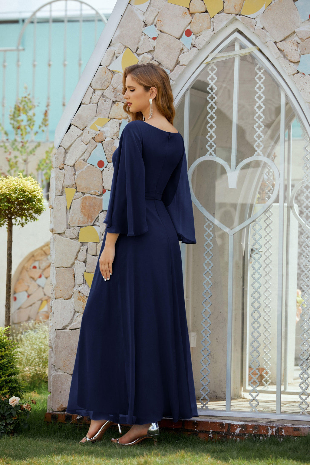Vestidos de fiesta para la madre de la novia de Sunderly, vestido formal de graduación para invitada de boda SY28012