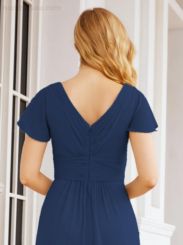 Vestidos de fiesta formales Baoleely para madre de la novia, con mangas cortas, vestido de dama de honor 28047 