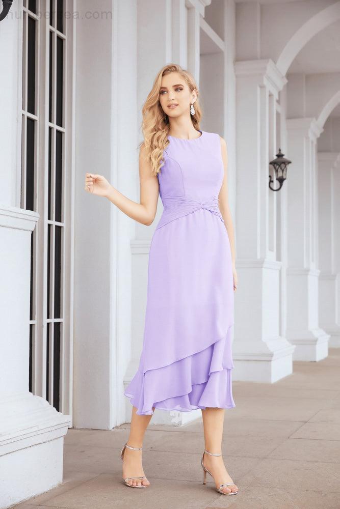 Robe de soirée deux pièces Sunnderly, coupe trapèze, pour la mère de la mariée, référence SY28072
