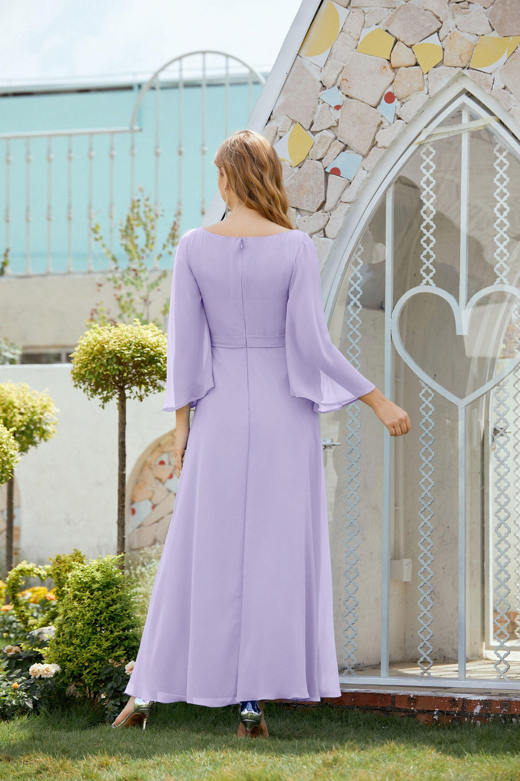 Vestidos de fiesta para la madre de la novia de Sunderly, vestido formal de graduación para invitada de boda SY28012