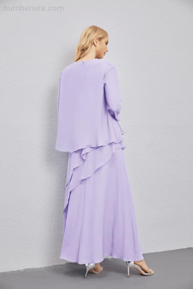 Vestidos de madre de la novia con cárdigan ligero abierto al frente, vestido formal de fiesta 28081 