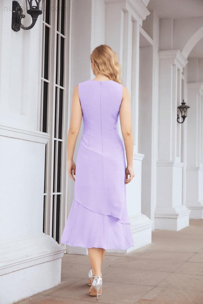 Robe de soirée deux pièces Sunnderly, coupe trapèze, pour la mère de la mariée, référence SY28072