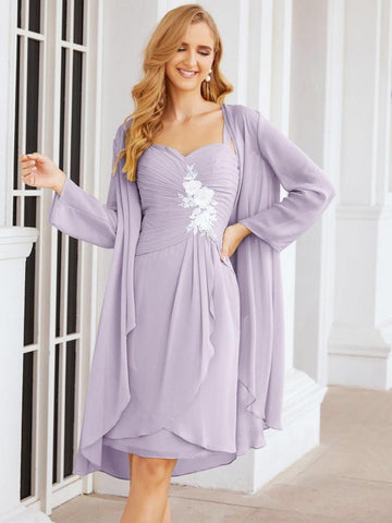 Vestidos de encaje para la madre de la novia y el novio de Sunderly, ideales para invitadas de boda (SY28066)