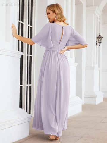 Vestidos de dama de honor para mujer, vestido largo de fiesta para boda o graduación 28068