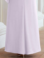 Vestido largo de fiesta formal Sunderly para la madre de la novia con capa de volantes SY28026