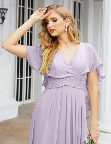 Vestidos de dama de honor Baoleely, vestidos de gala formales sin espalda para fiestas de noche, vestido para la madre de la novia 28040