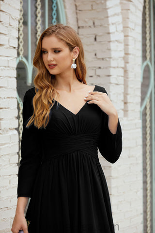 Baoleely Bridesmaid Dress Chiffon Formal Party Dress Evening Dress 28016