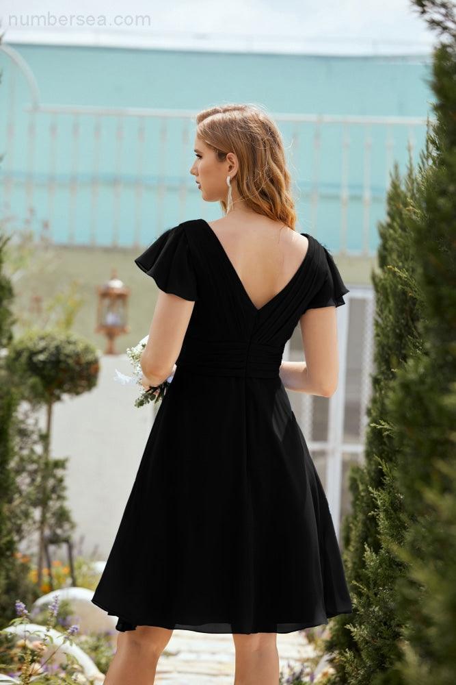 Robe de soirée mi-longue, robe de cocktail formelle, robe de bal, 28013 