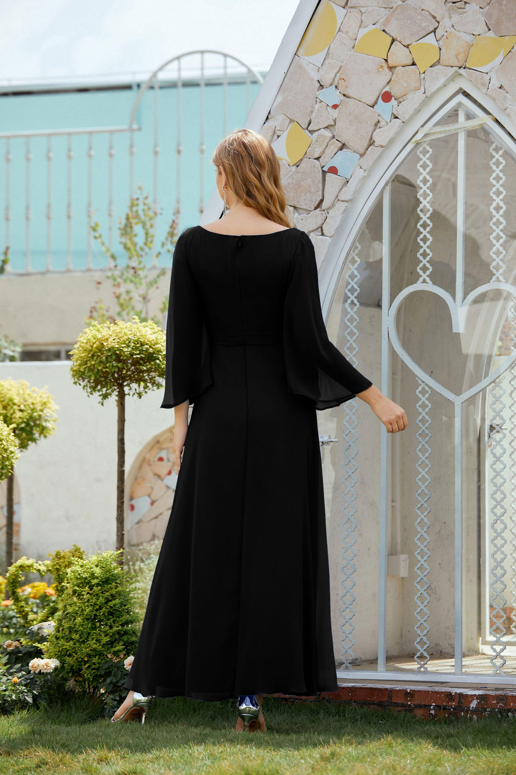 Vestidos de fiesta para la madre de la novia de Sunderly, vestido formal de graduación para invitada de boda SY28012