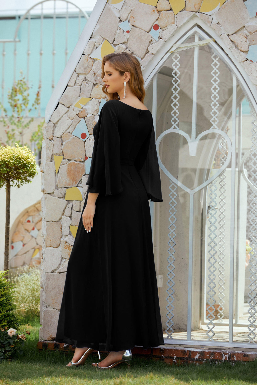 Vestidos de fiesta para la madre de la novia de Sunderly, vestido formal de graduación para invitada de boda SY28012