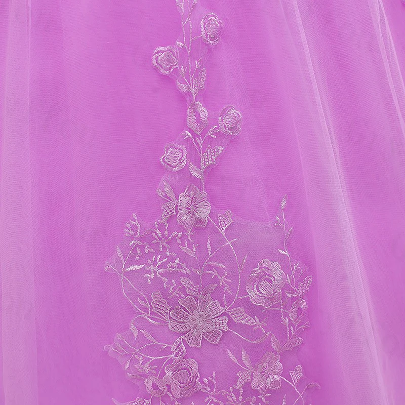 Vestido de quinceañera morado, clásico vestido de princesa para baile Y299