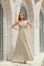 Vestidos de dama de honor con cuello halter, vestido formal de cóctel o de fiesta 28015 