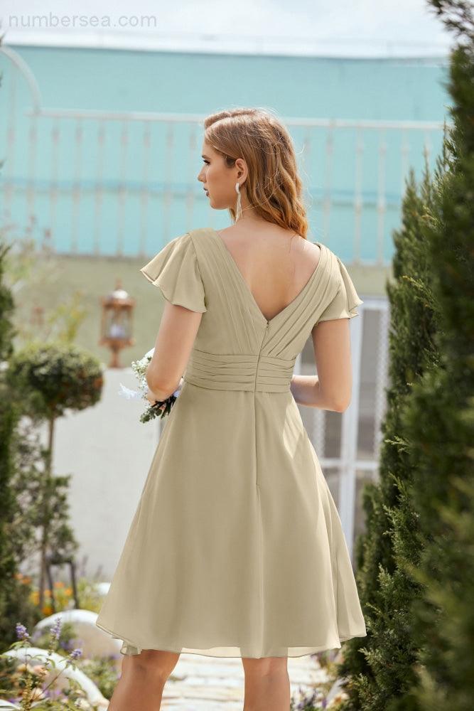 Robe de soirée mi-longue, robe de cocktail formelle, robe de bal, 28013 