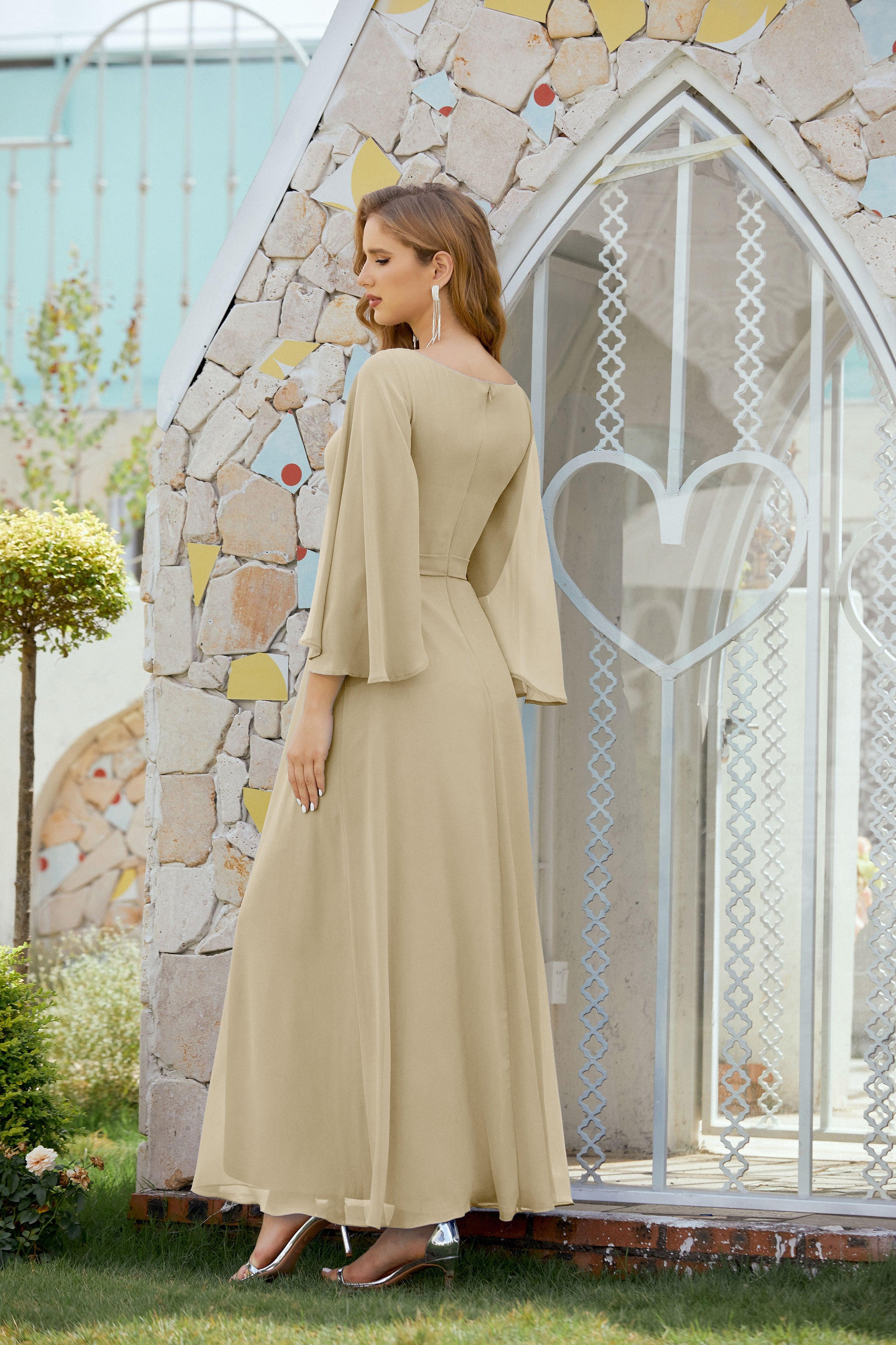 Vestidos de fiesta para la madre de la novia de Sunderly, vestido formal de graduación para invitada de boda SY28012