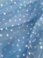 Robe de bal longue en tulle à col Sweetheat