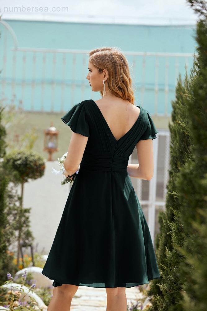 Robe de soirée mi-longue, robe de cocktail formelle, robe de bal, 28013 