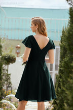 Robe de soirée mi-longue, robe de cocktail formelle, robe de bal, 28013 