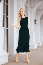 Robe de soirée deux pièces Sunnderly, coupe trapèze, pour la mère de la mariée, référence SY28072
