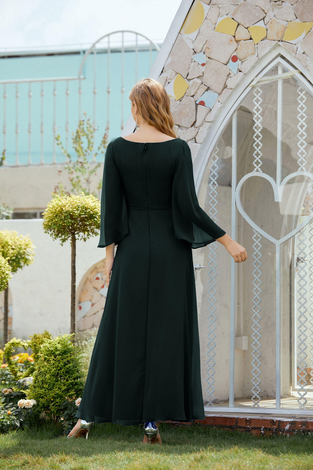 Vestidos de fiesta para la madre de la novia de Sunderly, vestido formal de graduación para invitada de boda SY28012