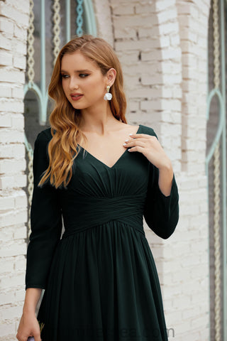 Baoleely Bridesmaid Dress Chiffon Formal Party Dress Evening Dress 28016