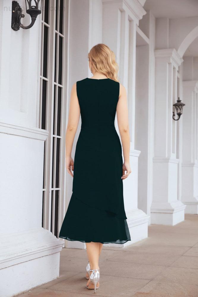 Robe de soirée deux pièces Sunnderly, coupe trapèze, pour la mère de la mariée, référence SY28072