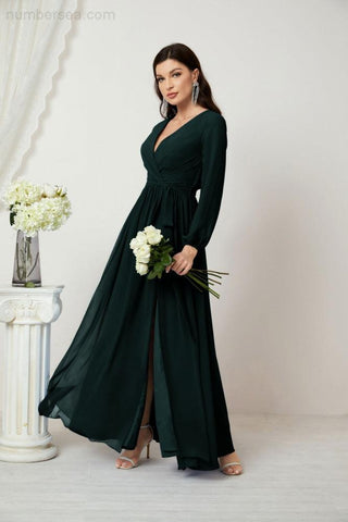 Baoleely Side Split Formal Dresses for Elegant Events