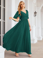 Robes de demoiselle d'honneur pour femmes, robe de soirée longue de mariage, robe de bal 28068