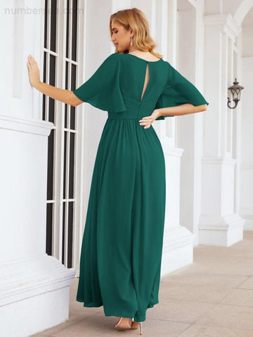 Vestidos de dama de honor para mujer, vestido largo de fiesta para boda o graduación 28068