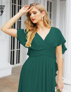 Baoleely Bridesmaid Dresses Backless Formal Prom Gowns for Evening Party Mother of The Bride Dress 28040