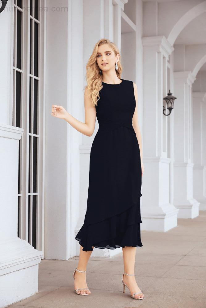 Robe de soirée deux pièces Sunnderly, coupe trapèze, pour la mère de la mariée, référence SY28072
