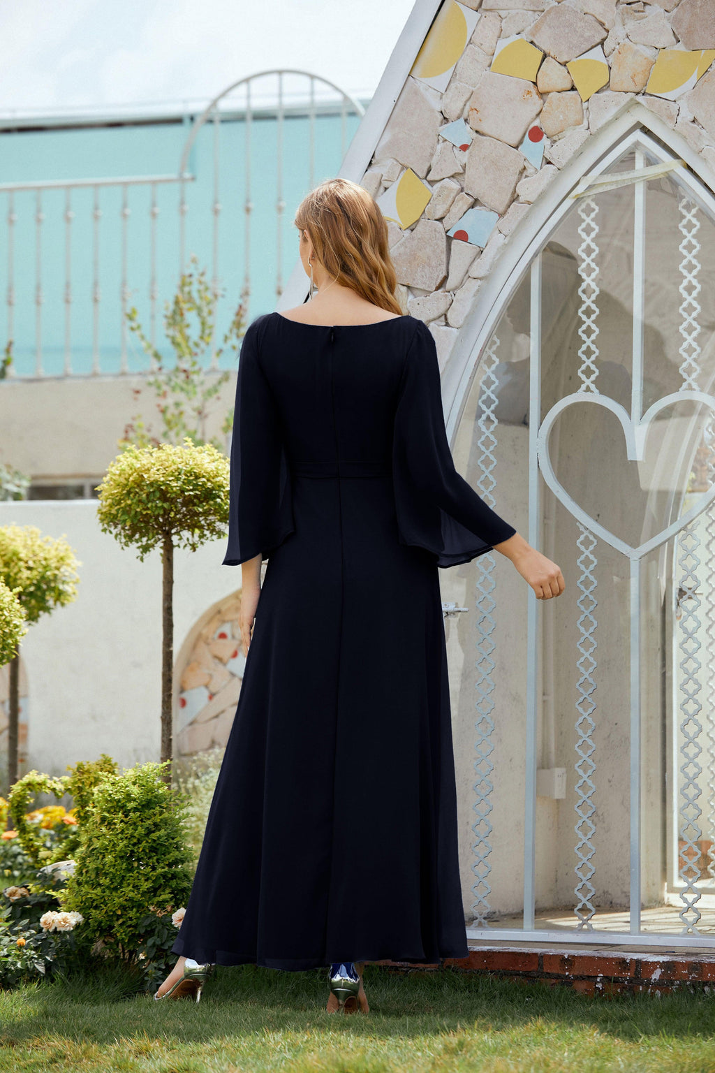 Vestidos de fiesta para la madre de la novia de Sunderly, vestido formal de graduación para invitada de boda SY28012