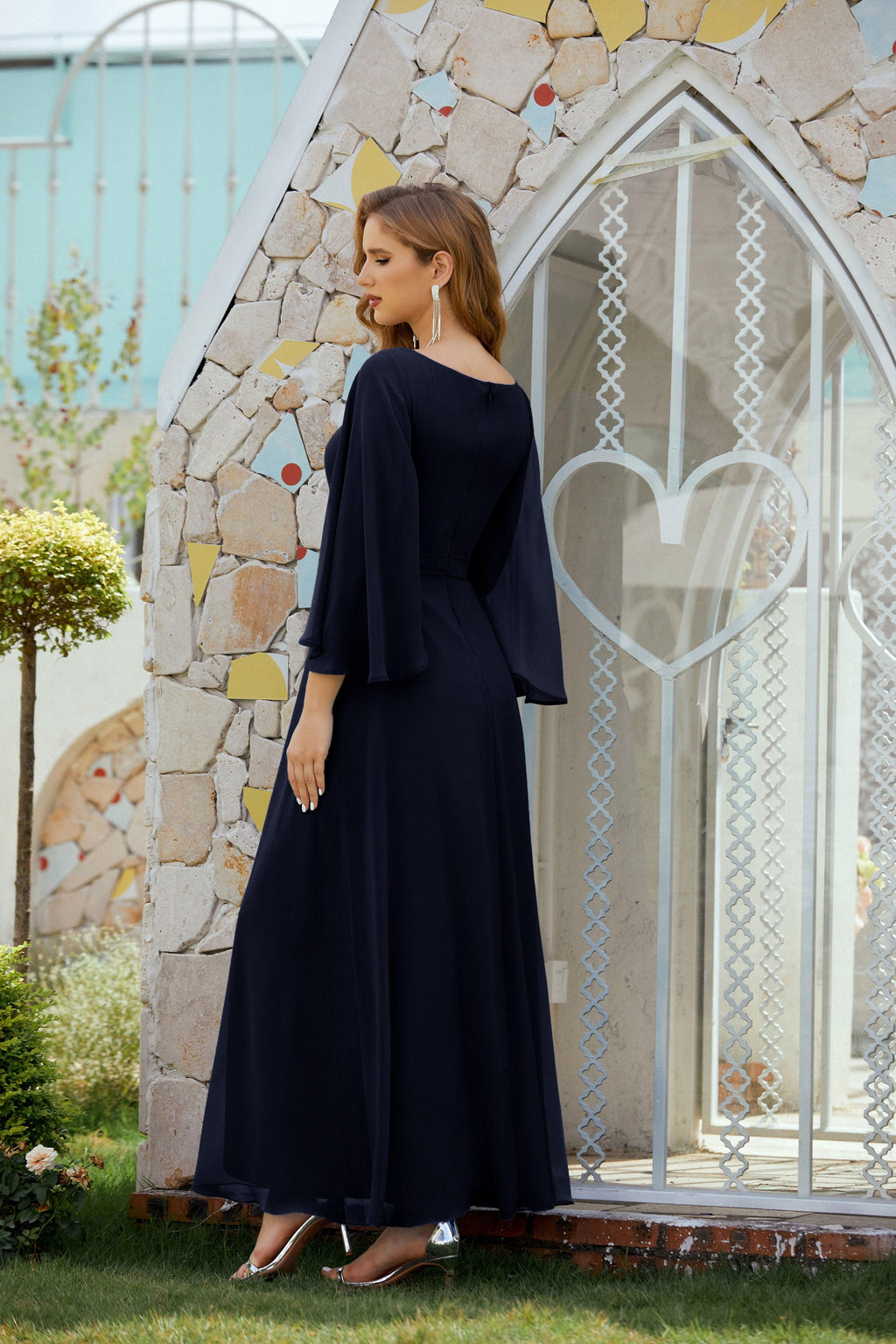 Vestidos de fiesta para la madre de la novia de Sunderly, vestido formal de graduación para invitada de boda SY28012