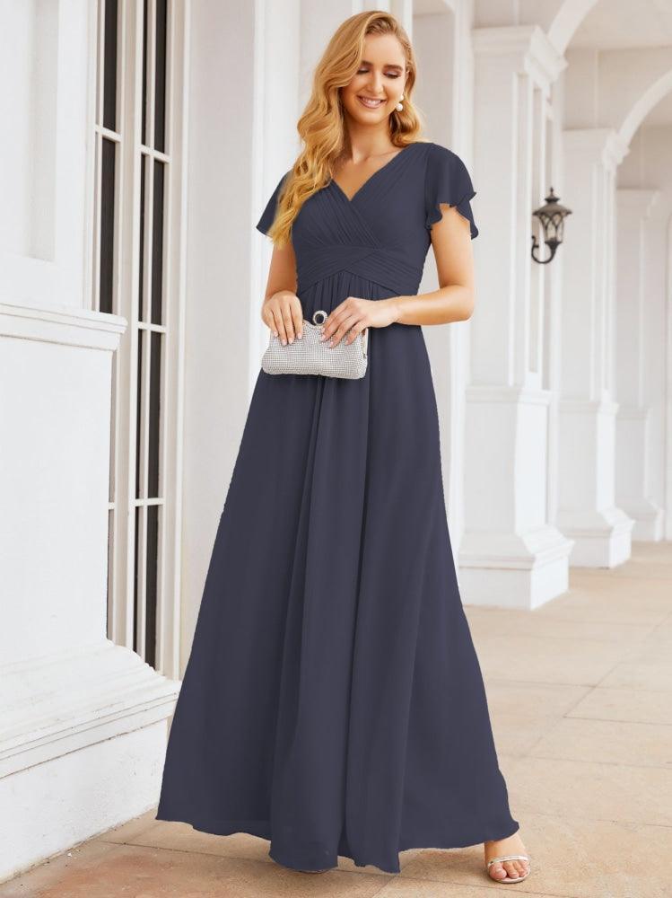 Vestidos de fiesta formales Baoleely para madre de la novia, con mangas cortas, vestido de dama de honor 28047 