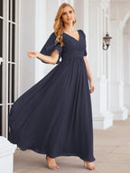 Robes de demoiselle d'honneur pour femmes, robe de soirée longue de mariage, robe de bal 28068