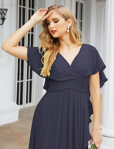 Vestidos de dama de honor Baoleely, vestidos de gala formales sin espalda para fiestas de noche, vestido para la madre de la novia 28040