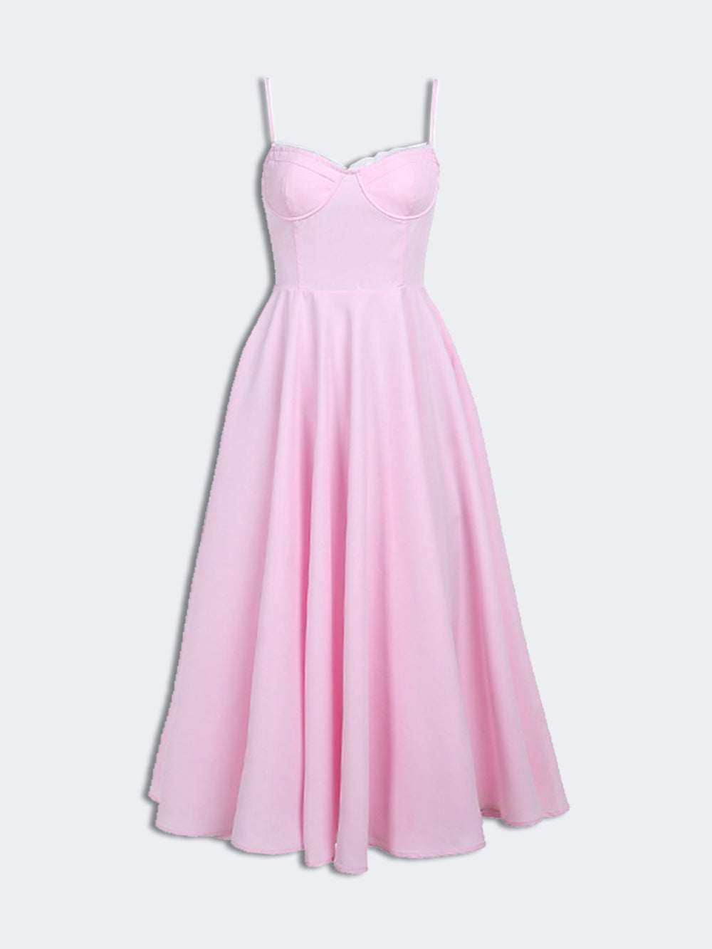 Robes midi sexy cintrées à la taille 