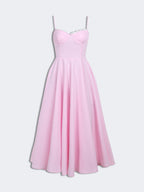 Robes midi sexy cintrées à la taille 