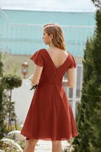 Robe de soirée mi-longue, robe de cocktail formelle, robe de bal, 28013 