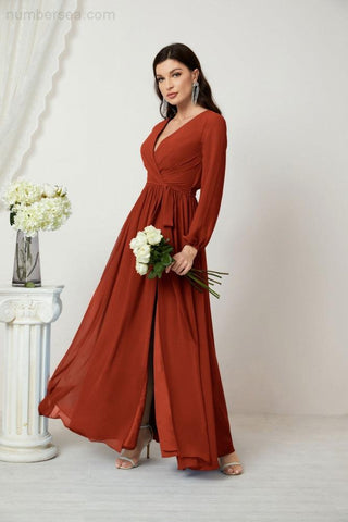 Baoleely Side Split Formal Dresses for Elegant Events