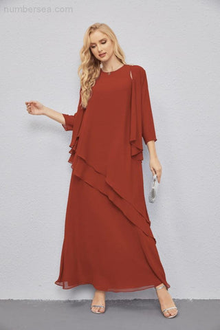 Vestidos de madre de la novia con cárdigan ligero abierto al frente, vestido formal de fiesta 28081 