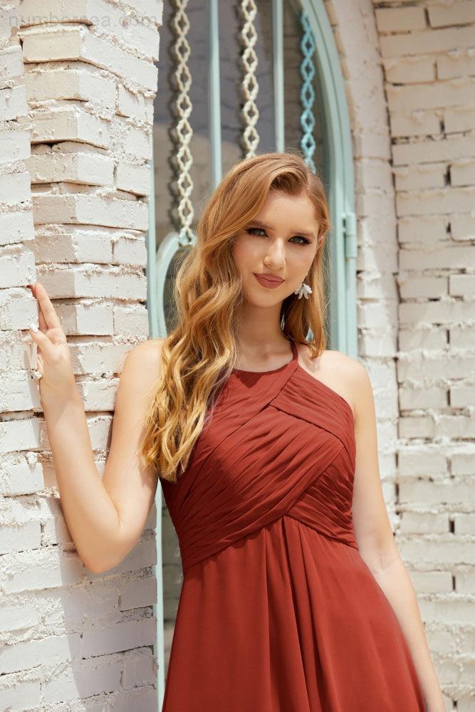 Vestidos de fiesta sin mangas, vestido formal de cóctel para graduación 28014 
