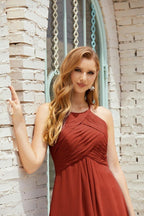 Vestidos de fiesta sin mangas, vestido formal de cóctel para graduación 28014 