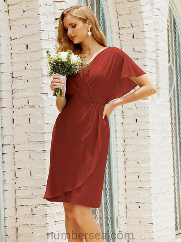 Homecoming Dresses Knee Length Sleeveless Prom Gowns 28021