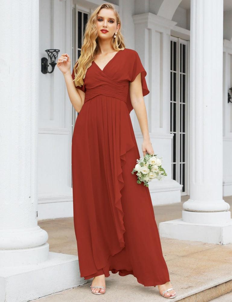 Baoleely Bridesmaid Dresses Backless Formal Prom Gowns for Evening Party Mother of The Bride Dress 28040
