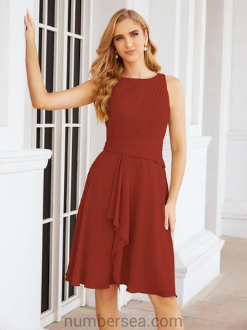 Vestidos de la madre de la novia de Sunderly, vestido de graduación, vestido plisado informal SY28065